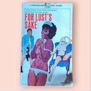Rare For Lust's Sake Adult Book